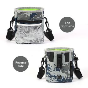 Dog Treat Pouch, Dog Training Treat Pouch for Pet, Dog Treat Pouch for Training (Color: Camouflage)