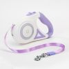 Streamer Led Lights Dog Leash Automatic Extending Durable Pet Walking