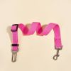 Adjustable Pet Safety Belt Leash; Dog Car Seat Belt for Traveling