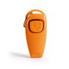 Dog Whistle Clicker; Dog Behavior Training Tool with Keychain