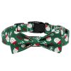 Sunflower Christmas Pet Collar, Bow Tie Collar with Adjustable Buckle