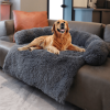 Pet Sofa; Warm Plush Pet Cushion for Indoor Dogs, Dog Blanket; Washable