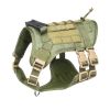 Tactical Dog Harness Dog Harness Vest with Soft Padded And D-Ring Collar