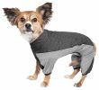 Heathered Performance 4-Way Stretch Two-Toned Full Body Warm Up