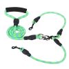 Double Dogs Leash No-Tangle Lead Reflective Dogs Walking Leash