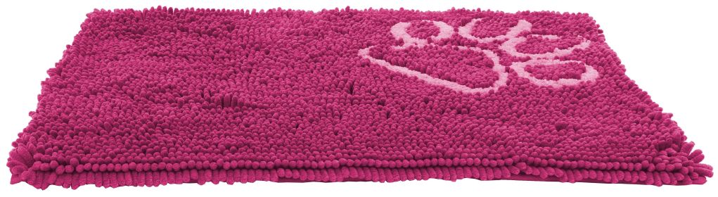 Dog Mat Fuzzy Quick Drying Machine Washable (Color: Pink)