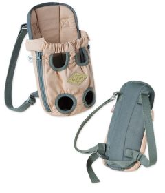 Front and Backpack Dog Carrier Touch dog 'Wiggle-Sack' Fashion Designer (Color: Pink, size: medium)