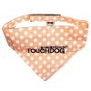 Touch dog 'Bad-to-the-Bone' Polka Patterned Fashionable Velcro Bandana