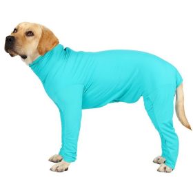 Home Wear Pajamas Dog Jumpsuit Operative Protection Long Sleeves Bodysuit (Color: L, size: S)