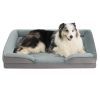 Plush Dog Bed with Removable Washable Cover