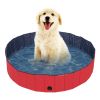 Dog Pool, Foldable Pool, Dog Bath, Non-Toxic Kid's Rigid Pool