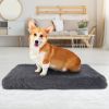 Dog Bed Soft Plush Cushion Warm Mat with Long Plush