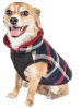 Classical Plaided Insulated Dog Coat Jacket