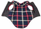 Classical Plaided Insulated Dog Coat Jacket