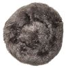 High-Grade Plush and Soft Rounded Dog Bed