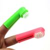 Two Headed Dog Toothbrush Set Canine Dental Hygiene Brush with 2 Finger Brushes