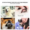 Three-Sided Pet Toothbrush, Toothbrush Cleaning Dog