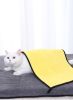 New coral velvet speed pet dry towel dog soft absorbent pet bath towel