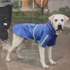 Waterproof Dog Raincoat Leisure Lightweight Reflective Rain Jacket with Hood