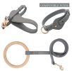 Boutique Series Adjustable Designer Leather Dog Harness