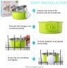 Removable Hanging Food Stainless Steel Water Bowl Cage Bowl