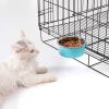 Removable Hanging Food Stainless Steel Water Bowl Cage Bowl