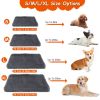 Dog Bed Soft Plush Cushion Warm Mat with Long Plush