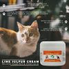 Lime Sulfur Pet Skin Cream, Veterinary Treatment for Itchy and Dry Skin