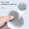 Pet Comb Stainless Dog and Cat Hair Removal Brush