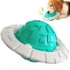 Dog Toy Training Interactive Flying Saucer Dog Toothbrush