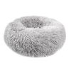 Small Large Dog Calming Bed Cozy Warm Plush Sleeping