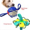 Dog Soccer Ball, Foldable Ball Molar Toy Outdoor Training