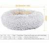 Dog Bed Soft Warm Fleece Puppy Cat Bed Dog Cozy Nest Sofa Bed Cushion L Size