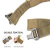 Dog Collar with Handle; Military Heavy Duty Dog Collars for Medium Large Dogs