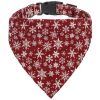 Sunflower Christmas Pet Collar, Bow Tie Collar with Adjustable Buckle