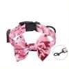 4Pcs Set Reflective No Pull Harness Collar Leash with Dog Poop Bag