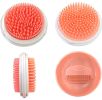 3-in-1 Travel Pocketed Dual Grooming Brush and Pet Comb