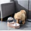 Large Pet Feeder Automatic Drinking Fountain and Food Bowl