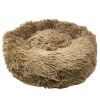 High-Grade Plush and Soft Rounded Dog Bed