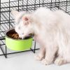 Removable Hanging Food Stainless Steel Water Bowl Cage Bowl