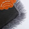 Dog Bed Soft Plush Cushion Warm Mat with Long Plush