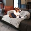 Pet Sofa; Warm Plush Pet Cushion for Indoor Dogs, Dog Blanket; Washable