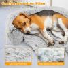 Plush Calming Dog Couch Bed