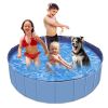 Foldable Pet Swimming Pool Bathing Tub Playmat Kids Pools