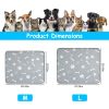 2Pcs Washable Pet Pee Pads Reusable Potty Mats Machine Washable