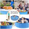 Foldable Pet Swimming Pool Bathing Tub Playmat Kids Pools