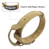 Dog Collar with Handle; Military Heavy Duty Dog Collars for Medium Large Dogs