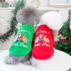 Christmas Hoodie with Santa Claus Pattern for Dog & Cat Warm Sweater