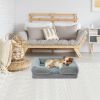 Plush Dog Bed with Removable Washable Cover