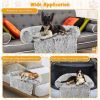 Plush Calming Dog Couch Bed